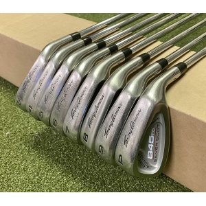 Used Tommy Armour 845FS Silver Scot Irons 3-PW Stiff Flex Steel Golf Club Set