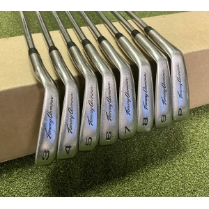 Used Tommy Armour 845FS Silver Scot Irons 3-PW Stiff Flex Steel Golf Club Set