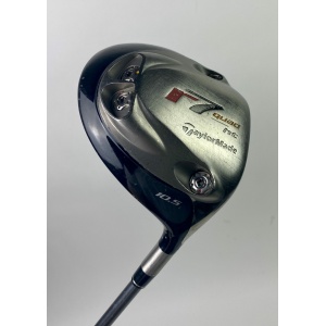 Used Right Handed TaylorMade Golf r7 HT Quad Driver 10.5* 55g Stiff Flex