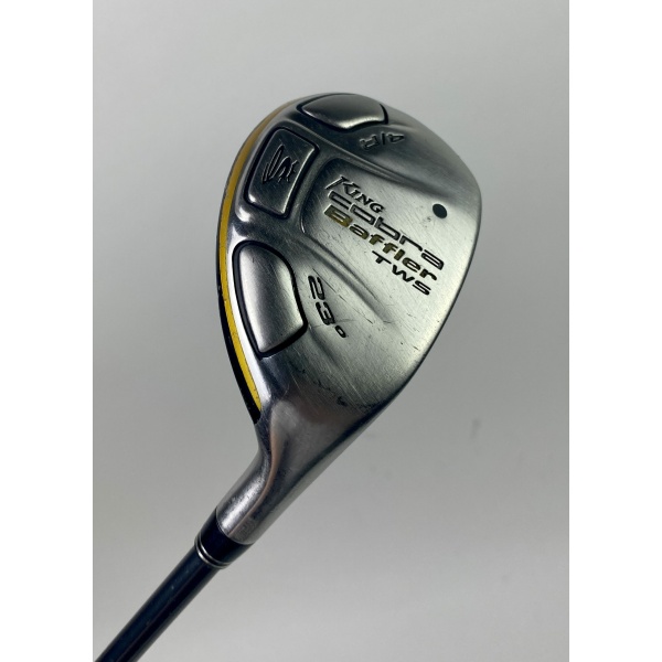 Used RH King Cobra Golf Baffler TWS 4/R Hybrid 23* Aldila DVS -HL Graphite Stif