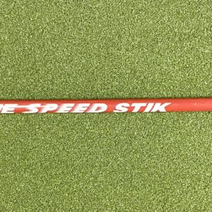 Used The Speed Stik Red 48" w/ Grip Wrap Golf Swing Speed Training Aid Trainer Training Tool