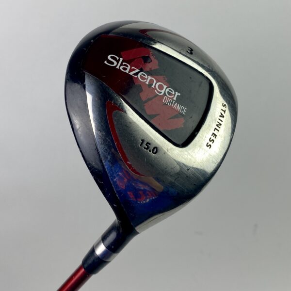 Used RH Slazenger Raw Distance 15* 3 Wood Stiff Graphite Shaft Golf Club