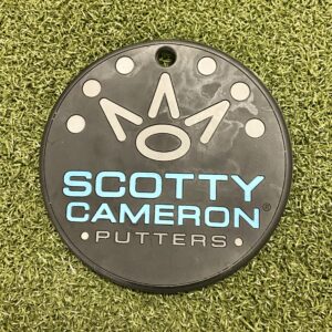 Used Scotty Cameron Titleist Fine Milled Putters Gray Putter Disc Bag Tag