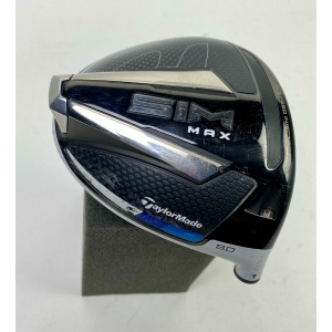 Tour Issued RH 2020 TaylorMade SIM Max Driver 8* HEAD ONLY Golf Club + Sign