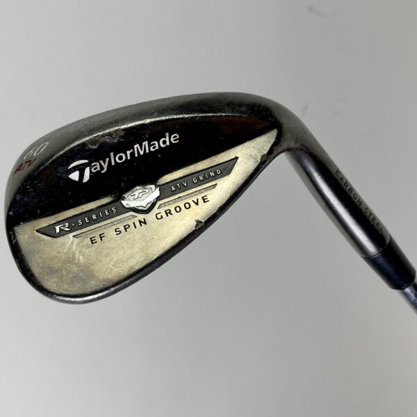 TaylorMade ATV Grind R Series EF Spin Carbon Steel Wedge 60* Wedge Flex Steel