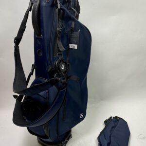 Brand New Navy Blue Vessel Lite Golf Cart/Carry/Stand Bag with Rainhood & Dual Straps