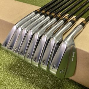 Miura Baby Blade Forged Irons 3-PW KBS Custom Series X-Stiff Flex Steel Golf Set