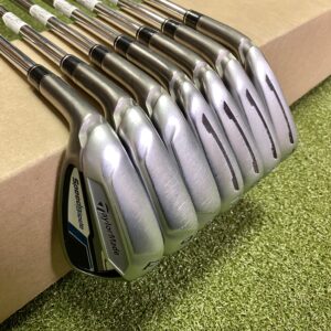 LH Used TaylorMade SpeedBlade Irons 4-PW 85g Regular Flex Steel Golf Club Set
