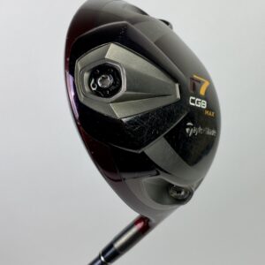 Used RH TaylorMade r7 CGB MAX 10.5* Driver REAX 45g Regular Flex Graphite Golf Club 45"