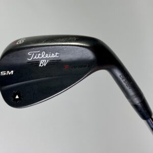 Titleist Vokey SM6 F Grind Jet Black Wedge 48*-08 Wedge Flex Steel Golf Club