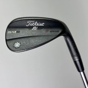 Titleist Vokey SM6 F Grind Jet Black Wedge 48*-08 Wedge Flex Steel Golf Club