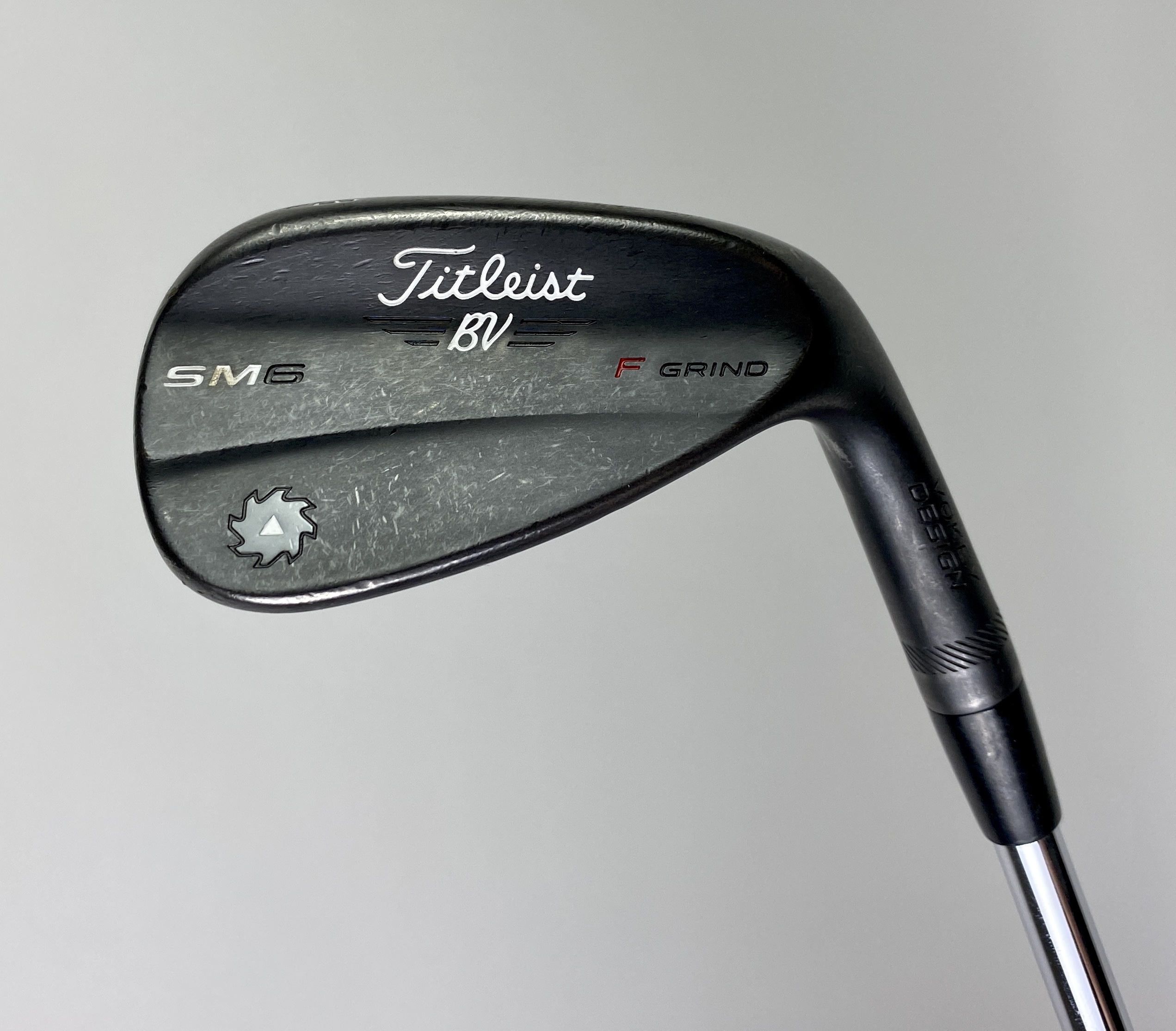 Titleist Vokey SM6 F Grind Jet Black Wedge 48*-08 Wedge Flex Steel