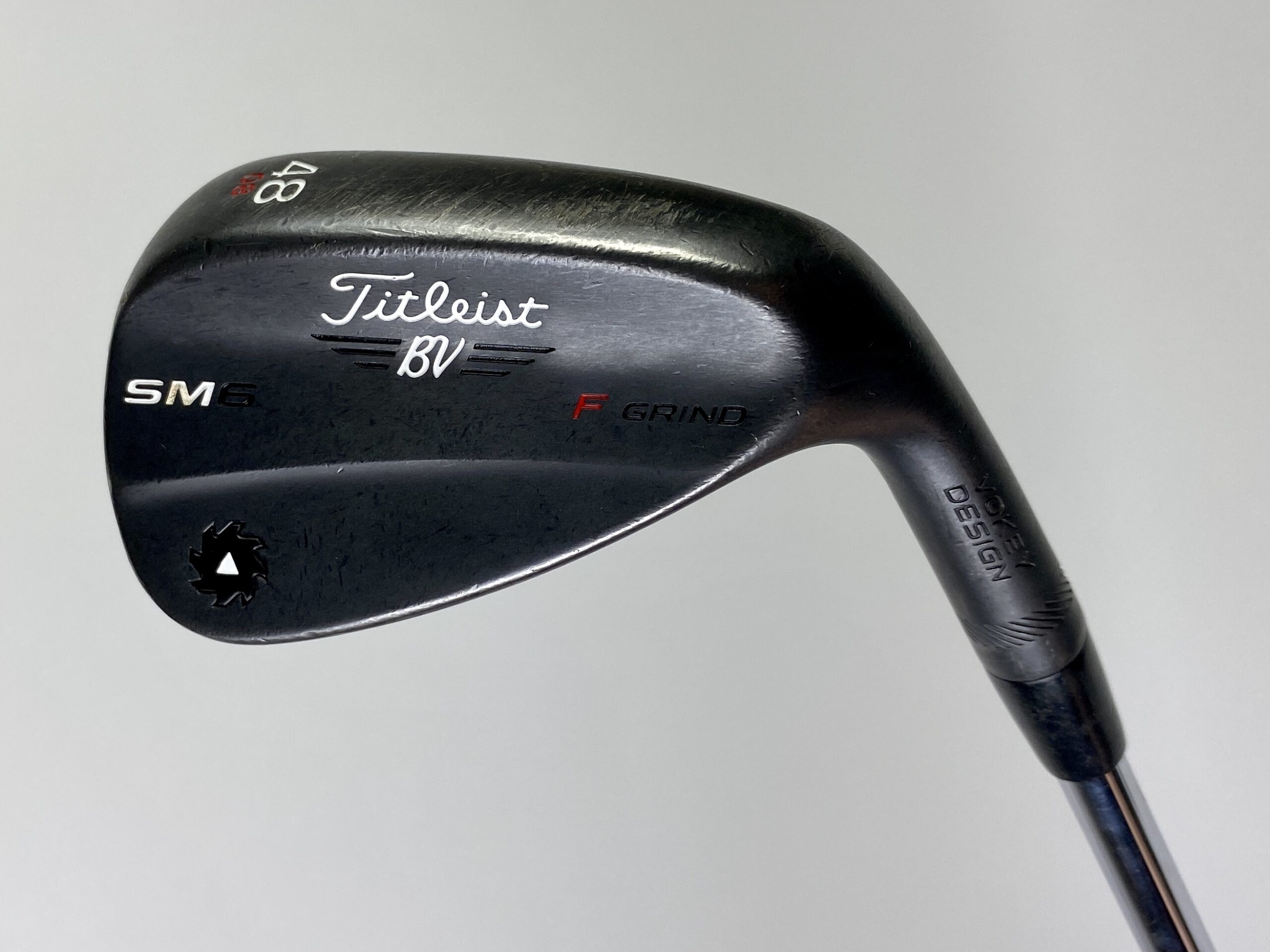 Titleist Vokey Design SM6 F GRIND 48°/08 Titleist Vokey SM6 Tour Chrome F Grind Wedge | Golf Avenue