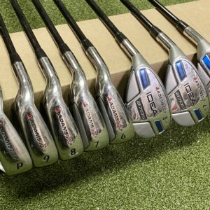 LH Adams IDEA a7OS Combo Irons 3H 4H 5H 6-PW Regular Flex Graphite Golf Set