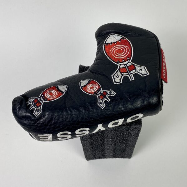 Used Odyssey Limited Edition Rocket Blade Putter Head Cover Magnetic Closure Headcover