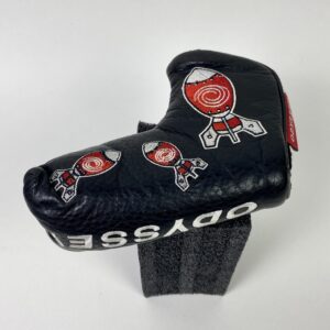 Used Odyssey Limited Edition Rocket Blade Putter Head Cover Magnetic Closure Headcover