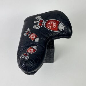 Used Odyssey Limited Edition Rocket Blade Putter Head Cover Magnetic Closure Headcover