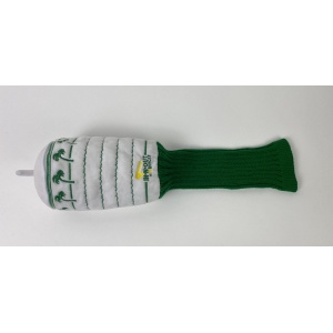 Used In-N-Out Burger Green and White Cup with straw Headcover Driver Plush Head Cover