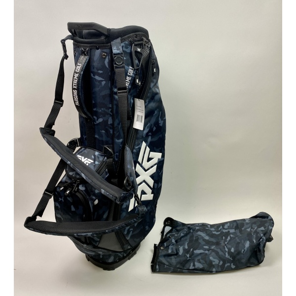 Brand New PXG 2020 Carry Stand Bag Blue Camo w/ BackPack Straps