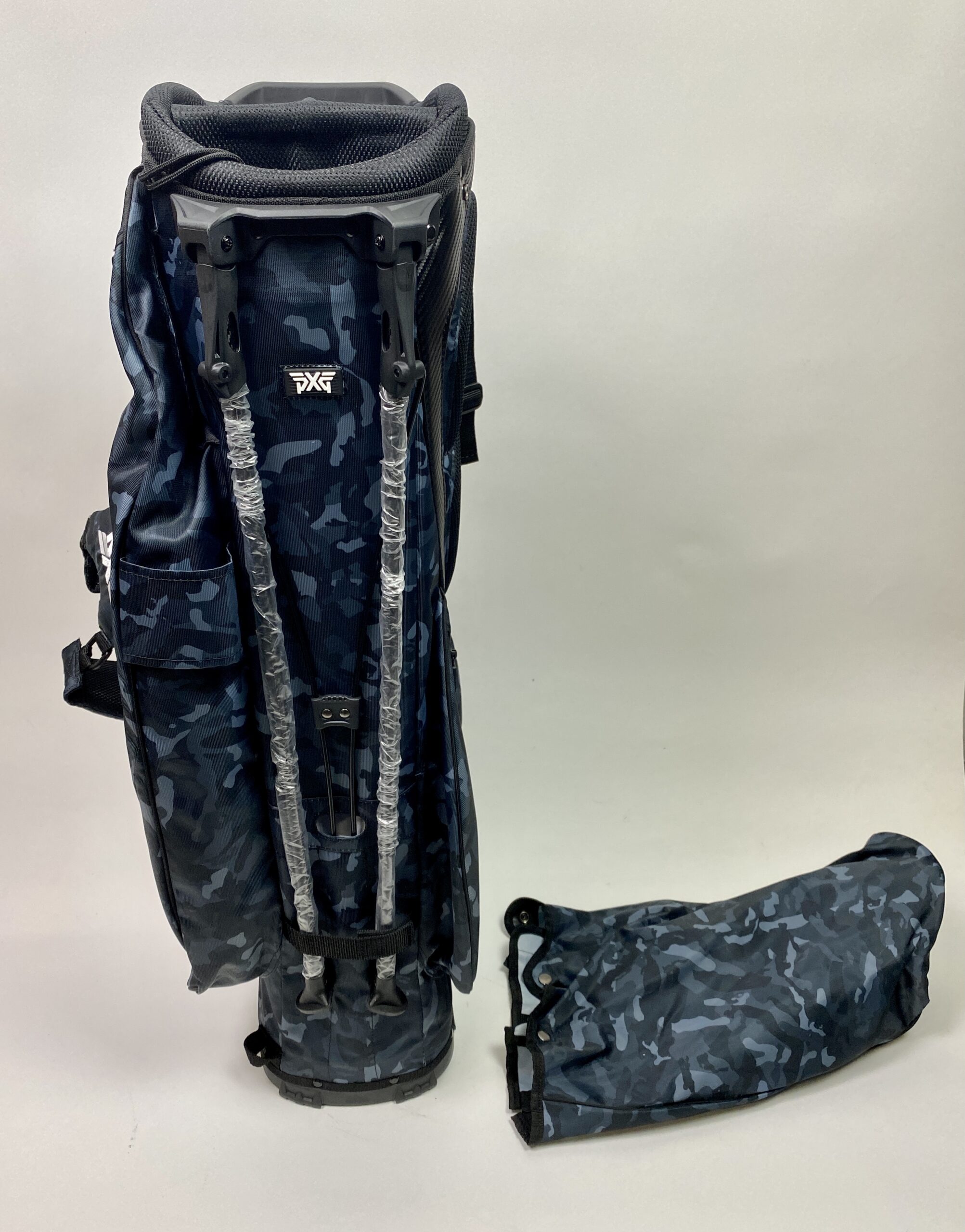 Brand New PXG 2020 Carry Stand Bag Blue Camo w/ BackPack Straps 