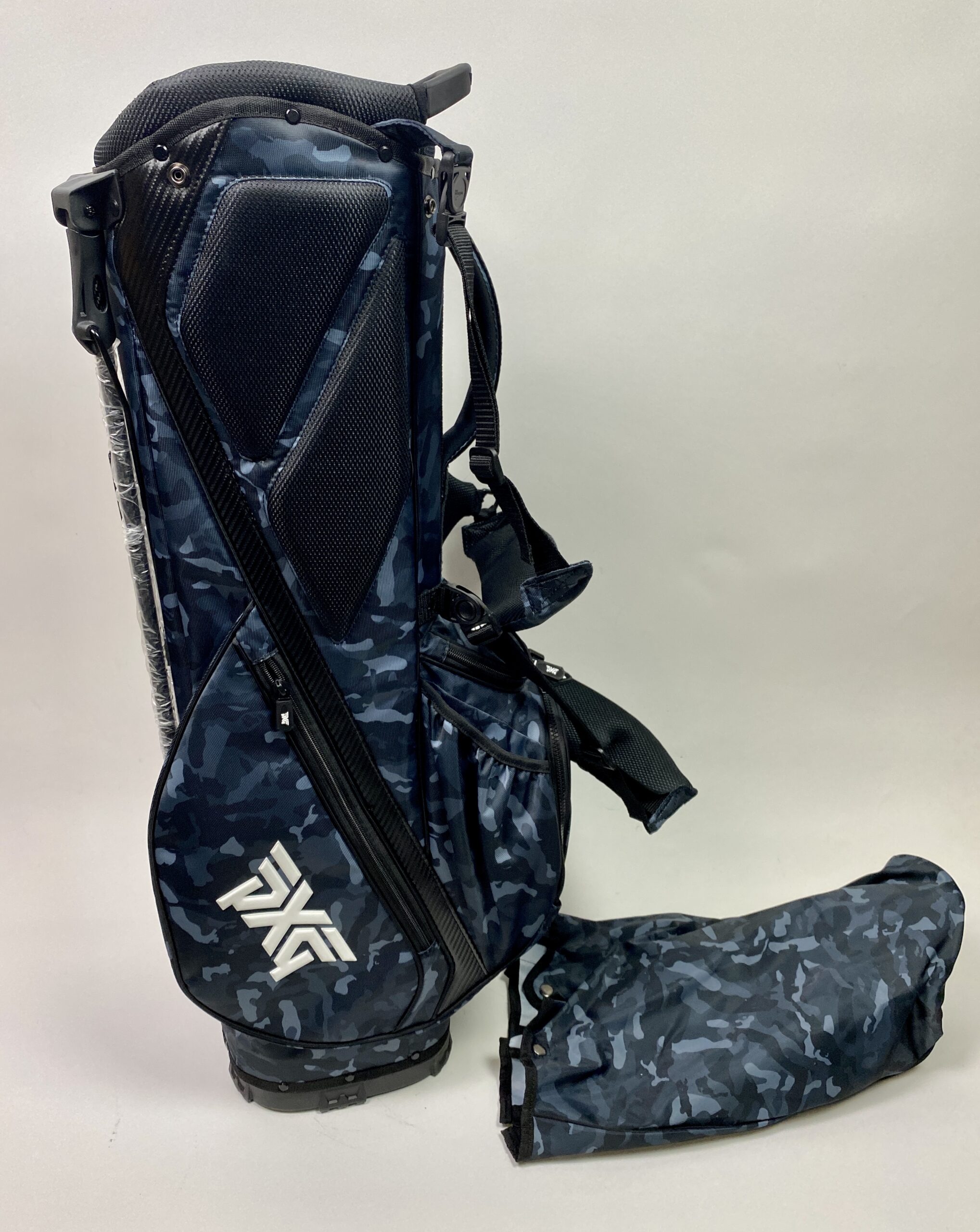 Brand New PXG 2020 Carry Stand Bag Blue Camo w/ BackPack Straps