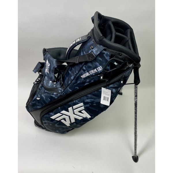 Brand New PXG 2020 Carry Stand Bag Blue Camo w/ BackPack Straps