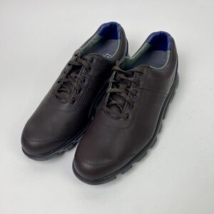New FootJoy DryJoys Tour Brown and Blue Mens 9.5 M Opti-Flex 53652