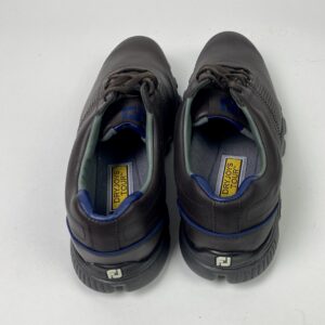 New FootJoy DryJoys Tour Brown and Blue Mens 9.5 M Opti-Flex 53652