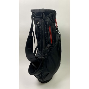 OGIO 4-Way Golf Stand Bag Cart/Carry Black/Red Rainhood/Dual Straps Included