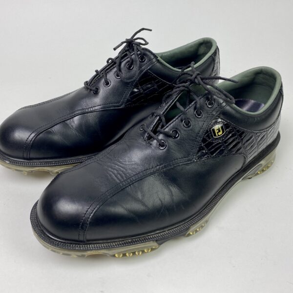 FootJoy DryJoys Tour Black Golf Shoes Croc Opti-Flex - Size 9.5M Footjoy Dryjoys Tour OptiFlex Golf Shoes | Mercari main image 4