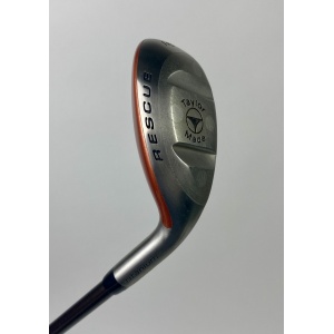 Taylormade Firesole Titanium Rescue Hybrid 18* 90g Stiff Flex Bubble Shaft Golf Club