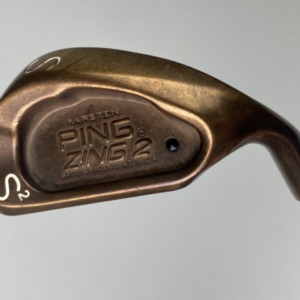 Used Ping Karsten Black Dot Ping Zing 2 Beryllium Copper Sand Wedge S2 Steel Golf Club