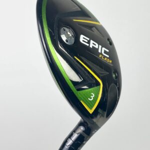 Callaway Epic Flash Fairway 3 Wood 15* 6.0 65g Stiff Graphite Golf Club
