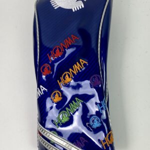 Very Nice Honma Driver Headcover Head Cover Blue/Silver Ships Free