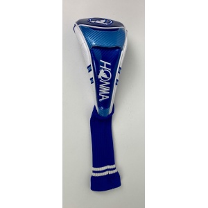 Honma Team Tour World Driver Headcover Head Cover Blue/White Ships Free