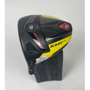 Left Handed Cobra KING F9 Yellow and Black Driver 9*-12* HEAD ONLY Golf Club