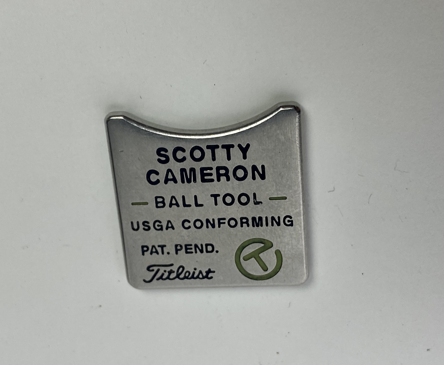 Black Scotty Cameron Alignment Tool Ball Marker Circle T