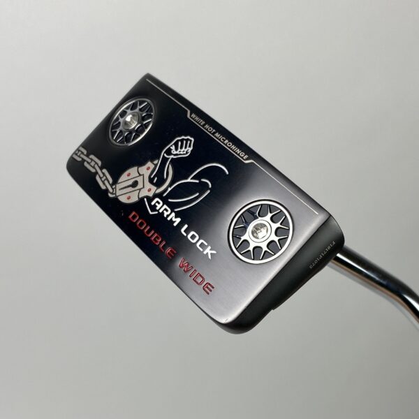 New Right Handed Odyssey Arm Lock Double Wide Blade Putter 42" Steel Golf Club
