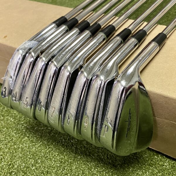 Used Right Handed Radar Irons 3-PW S300 Stiff Flex Steel Golf Club Set