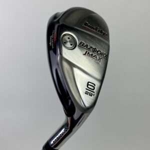 Used RH Tour Edge Bazooka JMax 6 Iron-wood 29° 90g Steel Regular Flex Ships Free 37.25"
