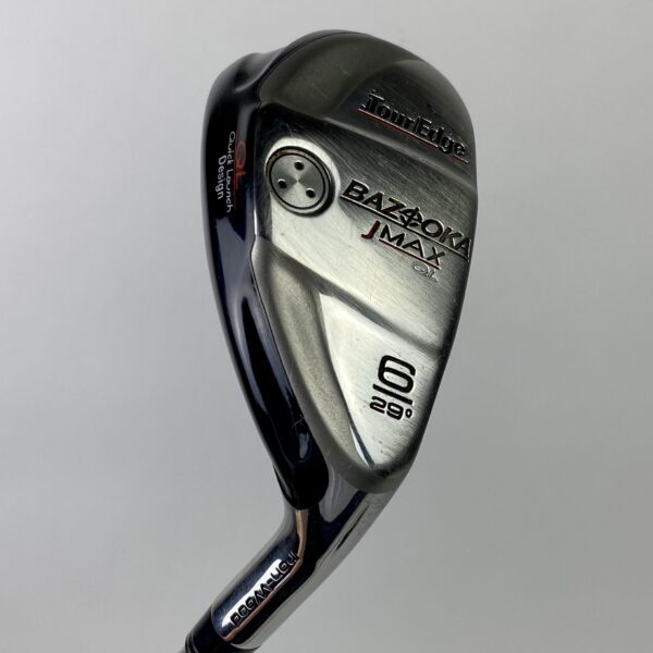 Used RH Tour Edge Bazooka JMax 6 Iron-wood 29° 90g Steel Regular Flex Ships Free 37.25"