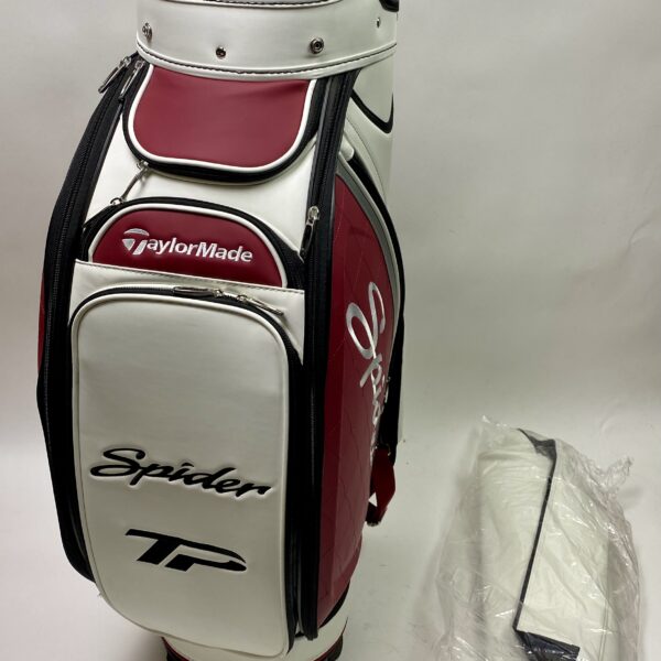New Taylormade Golf Spider Staff Bag Red/Black/White