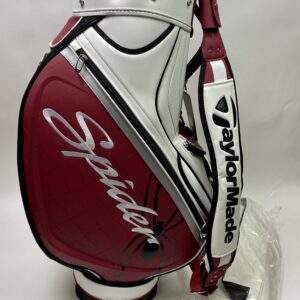 New Taylormade Golf Spider Staff Bag Red/Black/White