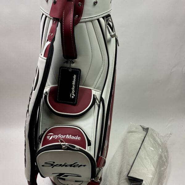 New Taylormade Golf Spider Staff Bag Red/Black/White · SwingPoint