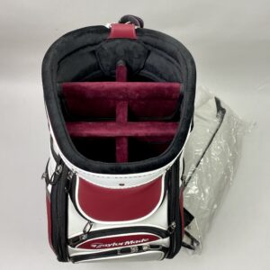 New Taylormade Golf Spider Staff Bag Red/Black/White