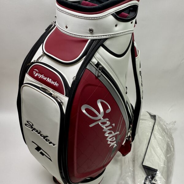 New Taylormade Golf Spider Staff Bag Red/Black/White · SwingPoint