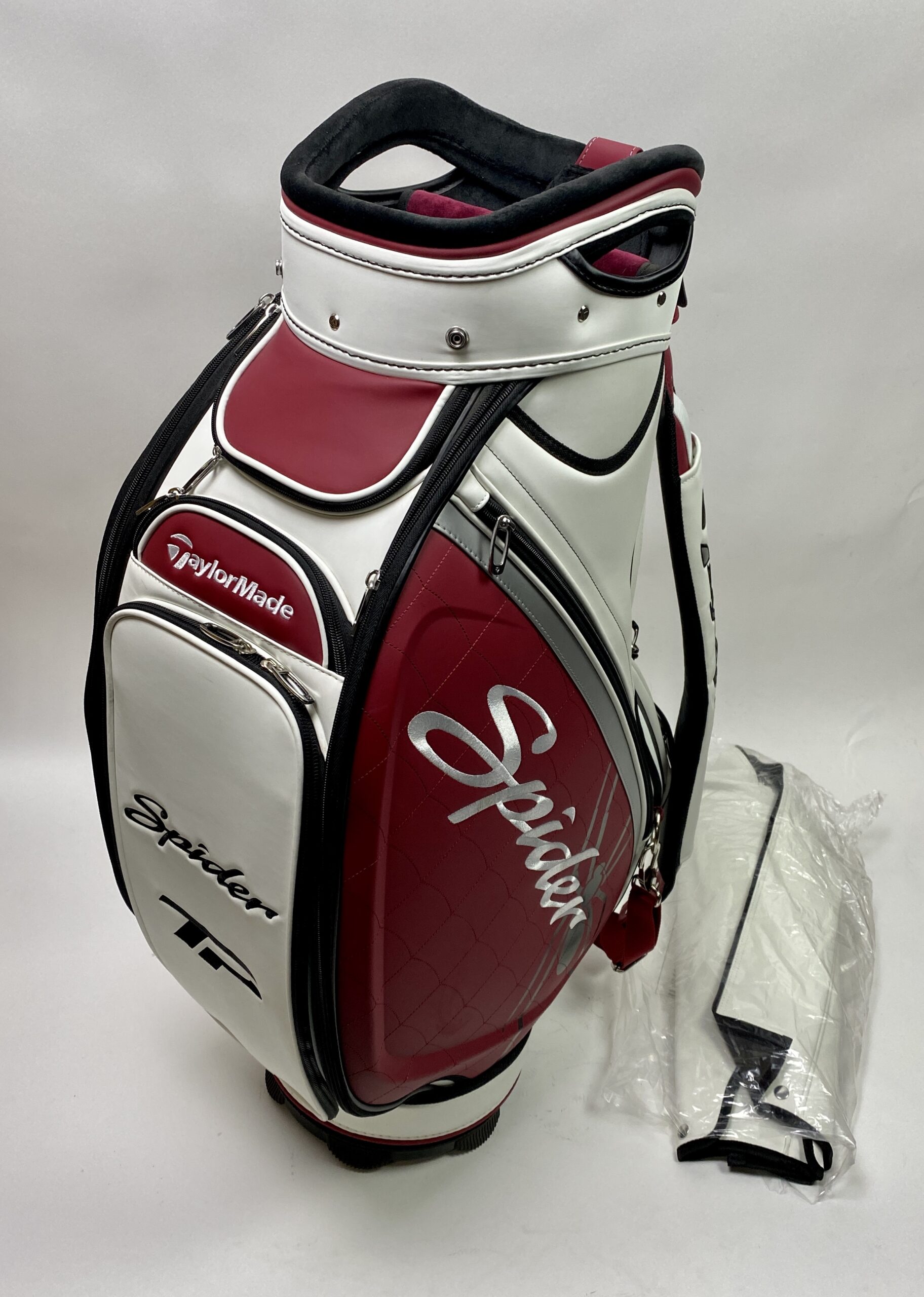 TaylorMade Spider ゴルフバッグ New Taylormade Golf Spider Staff Bag Red/Black/White · SwingPoint