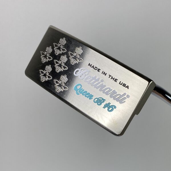 Used RH Bettinardi Queen B #6 Blade Putter with Head Cover Headcover Ships Free