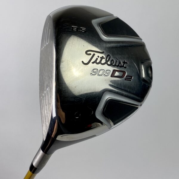 Used LH Titleist 909 D2 Driver 8.5* Stiff Flex Graphite Golf Club 45" Ships Free