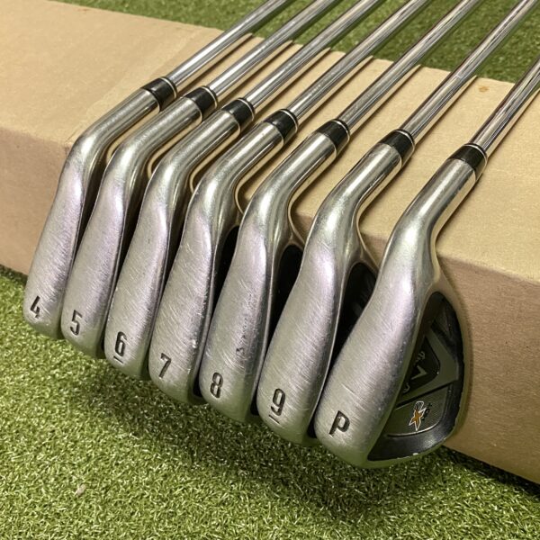 RH Callaway X2 Hot Irons 4-PW SpeedStep 85g Regular Flex Steel Golf Set